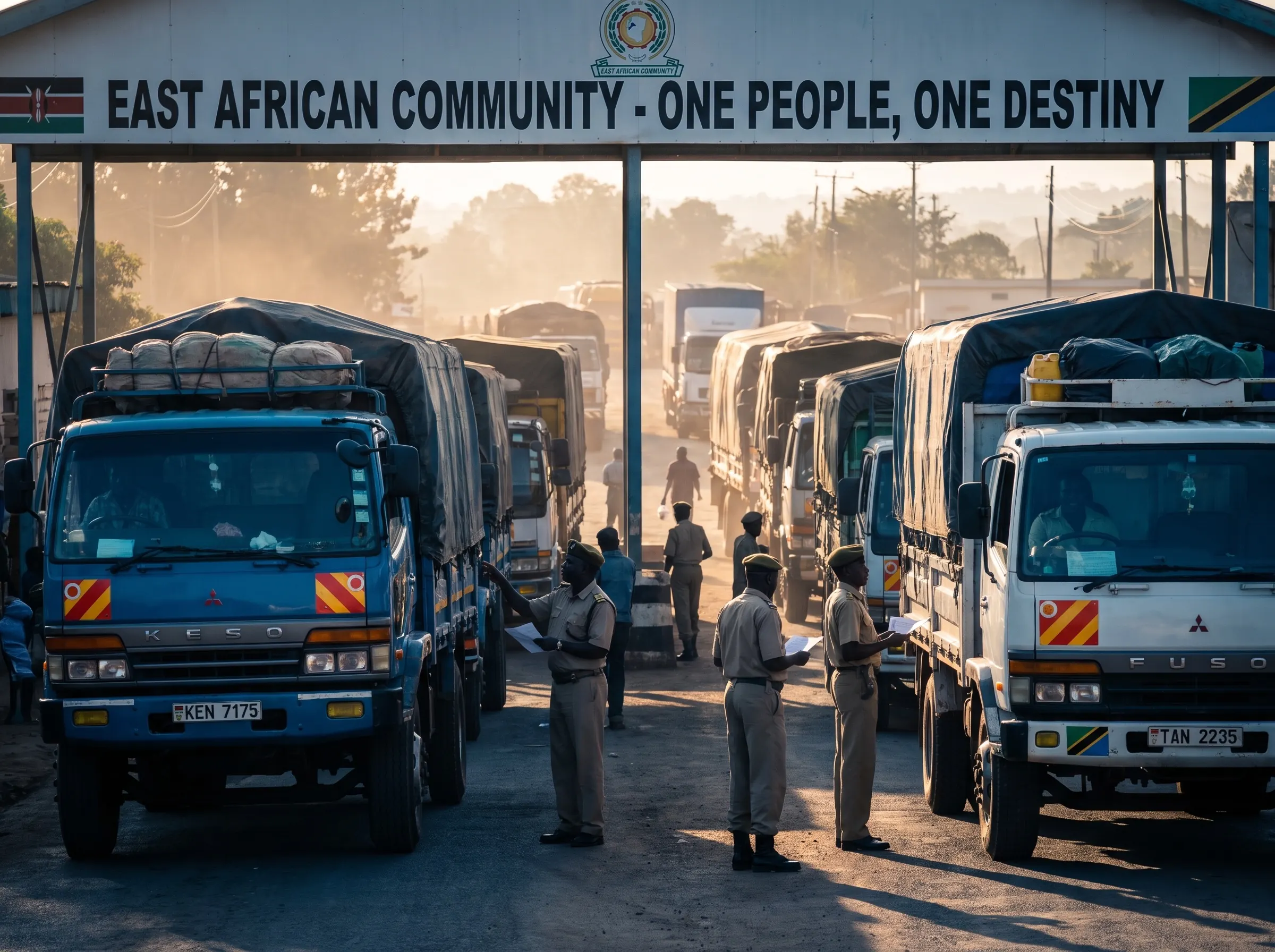Editorial photograph representing "What the East African Community's New Customs Union Actually Changes"