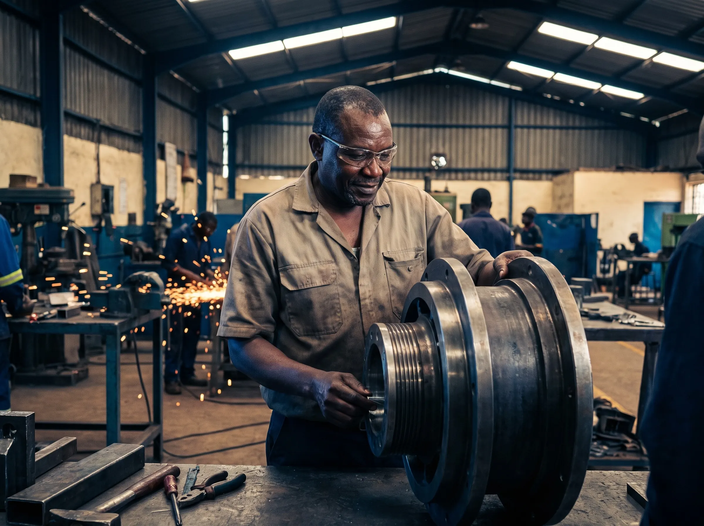 Editorial photograph representing "The Missing Middle: Why Mid-Sized African Firms Can't Get Capital"